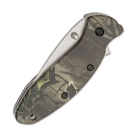 Нож складной полуавтоматический KERSHAW Scallion Camo сталь 420НС рукоять Алюминий 6061 T-6 цв. Камуфляж превью 2