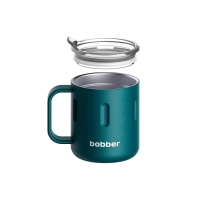 Термокружка BOBBER Mug 0,3 л (тепло 2 ч / холод 4 ч) цв. Deep Teal Т (темно-бирюзовый матовый) превью 4