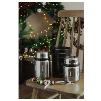 Термос BOBBER Jerrycan 0,7 л с ложкой цвет Cayenne Red (красный) превью 7