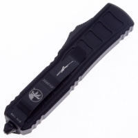 Нож автоматический MICROTECH UTX-85 S/E  клинок M390, рукоять алюминий, цв. черный превью 2