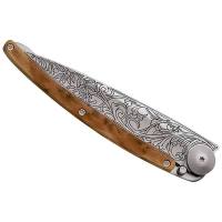 Нож DEEJO Tattoo Art Nouveau 37 гр. juniper wood превью 2