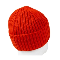 Шапка SKRE Cuffed Fleece Beanie цвет оранжевый превью 4