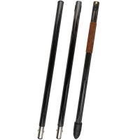 Карбоновый посох WAIDTOOL Jaggerstock Hunting Poles Carbon 3 Parts с кожаной вставкой
