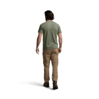 Футболка SITKA Essential SS Henley цвет Olive Green Heather превью 9