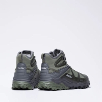 Кроссовки треккинговые AKU Flyrock Mid GTX цвет Green / Grey превью 4