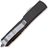 Нож автоматический MICROTECH Ultratech Warhound M390 рукоять Аллюминий 6061 T-6 цв. Черный превью 2