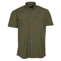 Рубашка PINEWOOD Everyday Travel SS Shirt цвет Green превью 1