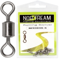 Вертлюг NORSTREAM Rolling swivel 1039 (10 шт.) № 5