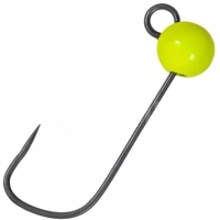 Джиг-Головка вольфрамовая MYSTICK Trout Jig  0,8 г № 6 (3 шт.) цв. шартрез