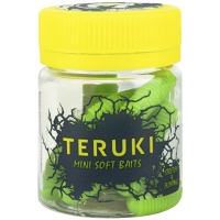 Червь TERUKI Roy 6,5 см (7 шт.) зап. сыр цв. Green превью 3