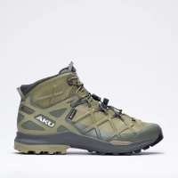 Кроссовки треккинговые AKU Rocket Mid GTX цвет Olive / Anthracite превью 5