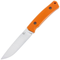 Нож с фиксированным клинком OWL KNIFE Barn-S сталь CPR рукоять стеклотекстолит G10 цв. Оранжевый