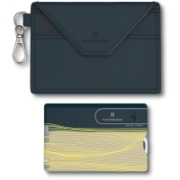 Швейцарская карточка VICTORINOX Swiss Card Classic New York Style 9 функций цв. Серый (в подарочной уп.)