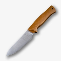 Нож с фиксированным клинком OWL KNIFE Ulula сталь N690 рукоять стеклотекстолит G10 цв. Песчаный