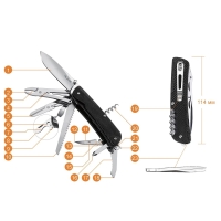 Мультитул RUIKE Knife LD51-B цв. Черный превью 2