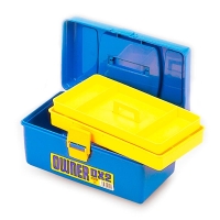 Ящик рыболовный MEIHO № 2 Owner DX цвет синий / желтый превью 2