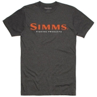 Футболка SIMMS Spring Flow T-Shirt цвет Charcoal Heather