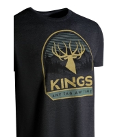 Футболка KING'S Alpine Tee New цвет Heather Graphite превью 3