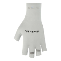 Перчатки SIMMS SolarFlex Half-Finger SunGlove цвет Sterling