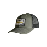 Бейсболка KING'S Latitude Patch Hat цвет Loden / Black