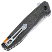 Нож складной полуавтоматический BOKER Border Forest Folder рукоять Микарта цв. Черный превью 3