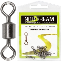 Вертлюг NORSTREAM Rolling swivel 1039 (10 шт.) № 4