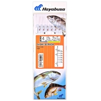 Оснастка готовая HAYABUSA Boroda B3 3,6 м 0,165 мм цв. pink кр. № 4 цв. black nickel