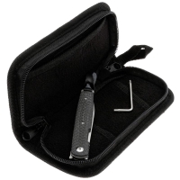 Нож складной полуавтоматический BOKER LRF Carbon сталь VG-10 рукоять Карбон цв. Черный превью 3