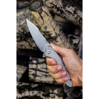 Нож складной RUIKE Knife P128-SF цв. Серый превью 2