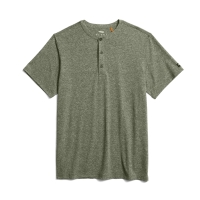 Футболка SITKA Essential SS Henley цвет Olive Green Heather