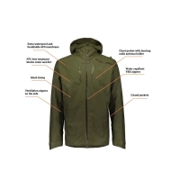 Куртка ALASKA MS Apex Pro Jacket цвет BlindTech Invisible II превью 3