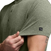 Футболка SITKA Essential SS Henley цвет Olive Green Heather превью 2