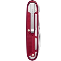 Нож складной полуавтоматический VICTORINOX Synergy Alox 0.8216.20 Нержавеющая сталь рукоять Алюминий цв. Красный превью 3