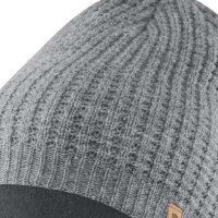 Шапка FJALLRAVEN Structure Beanie цвет Grey