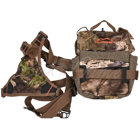 Сумка для бинокля ALLEN TERRAIN Plateau Bino Case With Harness цвет Mossy Oak Country фото 1