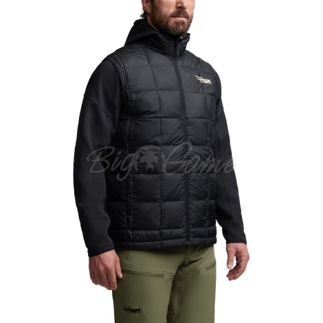 Жилет SITKA Microdown Vest цвет Black фото 5