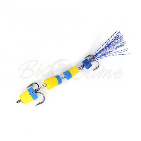 Мандула XXL FISH №25 Минога цв. синий / желтый фото 1
