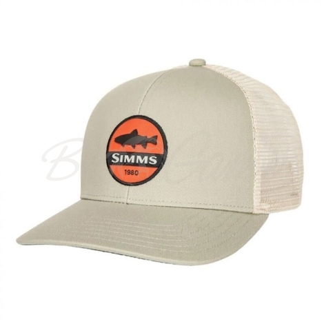 Кепка SIMMS Trout Patch Trucker цвет Khaki фото 1