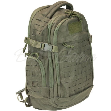 Герморюкзак YAKEDA KF-126-B Molle цв. зеленый фото 4