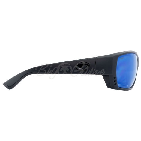 Очки поляризационные COSTA DEL MAR Tuna Alley 580P р. L цв. Blackout цв. ст. Blue Mirror фото 2