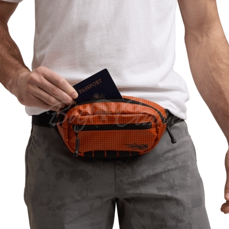 Сумка поясная SITKA Drifter Hip Pack 1L цвет Ember фото 12