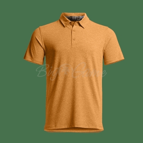 Футболка SITKA Essential SS Polo цвет Ember Heather фото 1