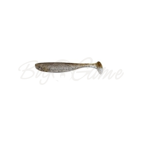 Виброхвост KEITECH Easy Shiner 4" (7 шт.) цв. #414 Green Pumpkin PP, Shad фото 1