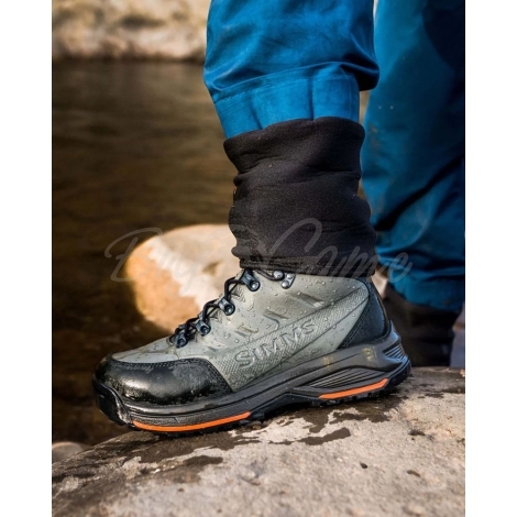 Ботинки забродные SIMMS Freestone Wading Boot - Rubber цвет gunmetal фото 4