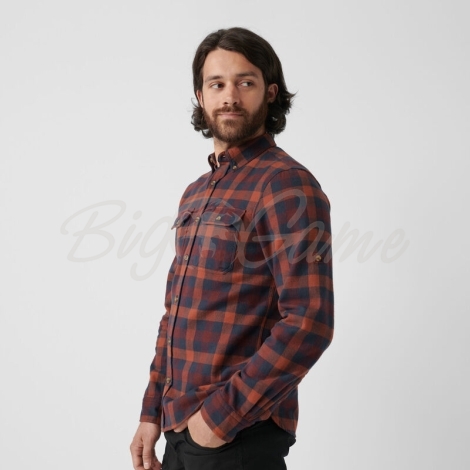 Рубашка FJALLRAVEN Skog Shirt M цвет True Red фото 5