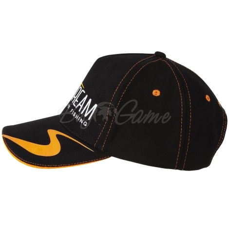 Бейсболка NORSTREAM с логотипом NEW цв. черно-оранжевая фото 3