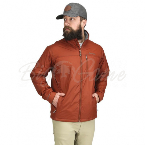 Куртка SIMMS Midstream Insulated Jacket цвет Rusty Red фото 4