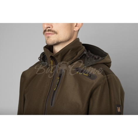 Куртка HARKILA Forest Hunter GTX Jacket цвет Hunting Green / Shadow Brown фото 5