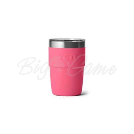 Термостакан YETI Rambler Stackable Cup CL w/Magslider Lid 236 цвет Tropical Pink фото 2