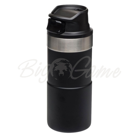 Термокружка STANLEY Classic The Trigger Action Travel Mug цвет черный фото 7